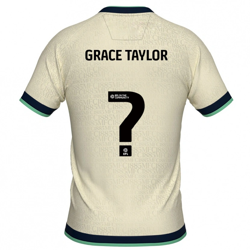 Danxen Herren Grace Taylor #0 Champagner Marine Auswärtstrikot Trikot 2025/26 T-Shirt