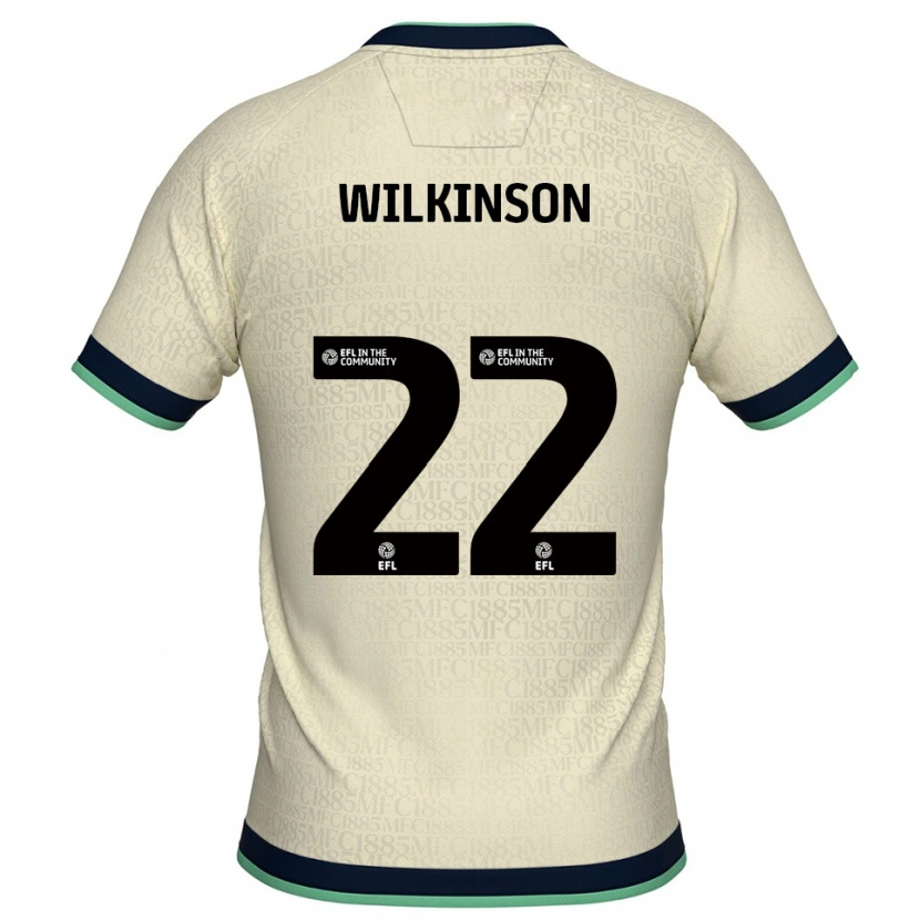Danxen Herren Chloe Wilkinson #22 Champagner Marine Auswärtstrikot Trikot 2025/26 T-Shirt