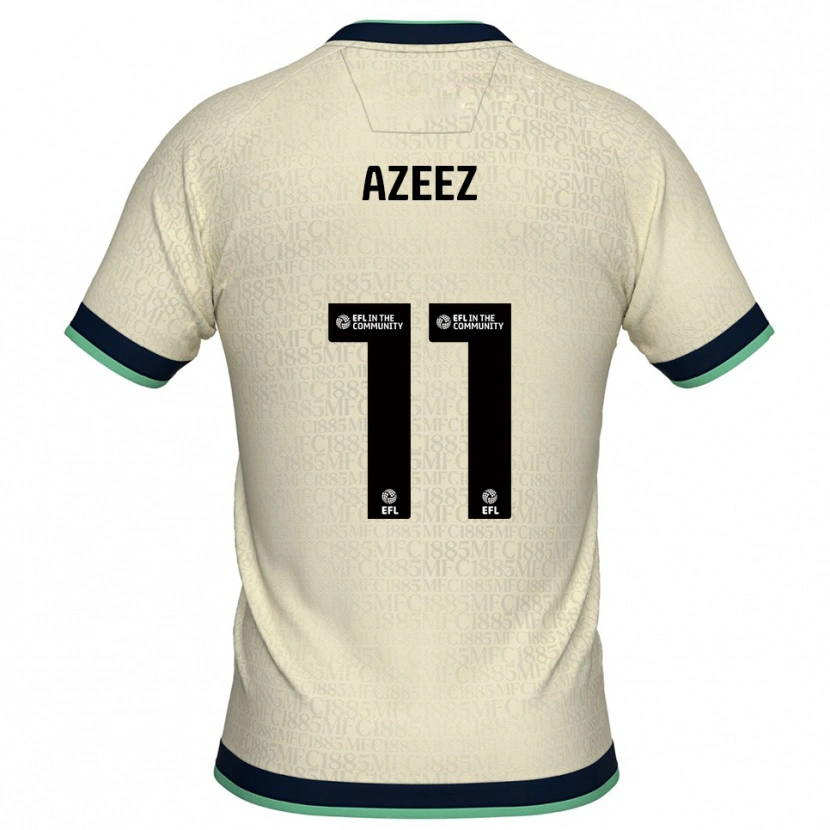 Danxen Herren Femi Azeez #11 Champagner Marine Auswärtstrikot Trikot 2025/26 T-Shirt