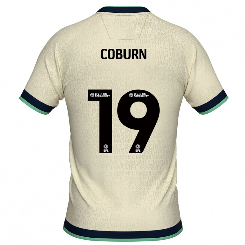 Danxen Herren Josh Coburn #19 Champagner Marine Auswärtstrikot Trikot 2025/26 T-Shirt