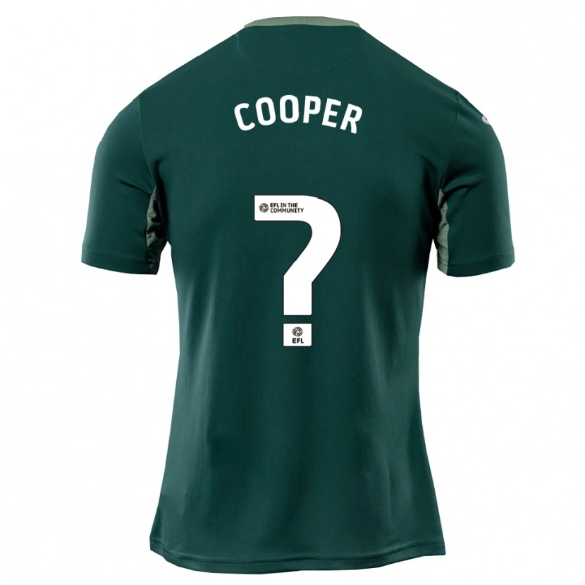 Danxen Herren Reuben Cooper #0 Grün Weiß Lila Auswärtstrikot Trikot 2025/26 T-Shirt