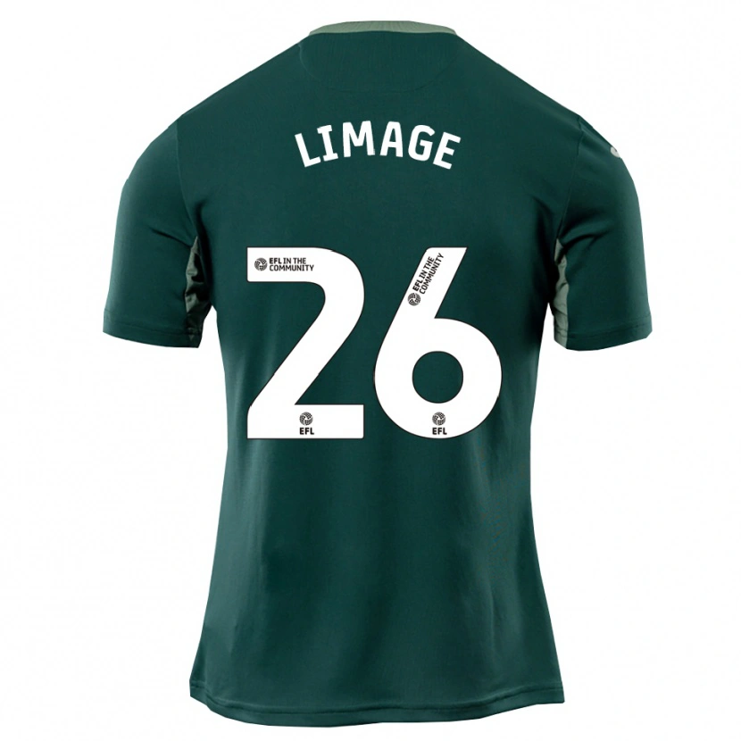 Danxen Herren Felicity Limage #26 Grün Weiß Lila Auswärtstrikot Trikot 2025/26 T-Shirt