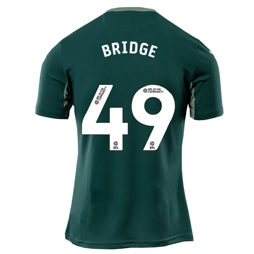 Danxen Herren Aj Bridge #49 Grün Weiß Lila Auswärtstrikot Trikot 2025/26 T-Shirt