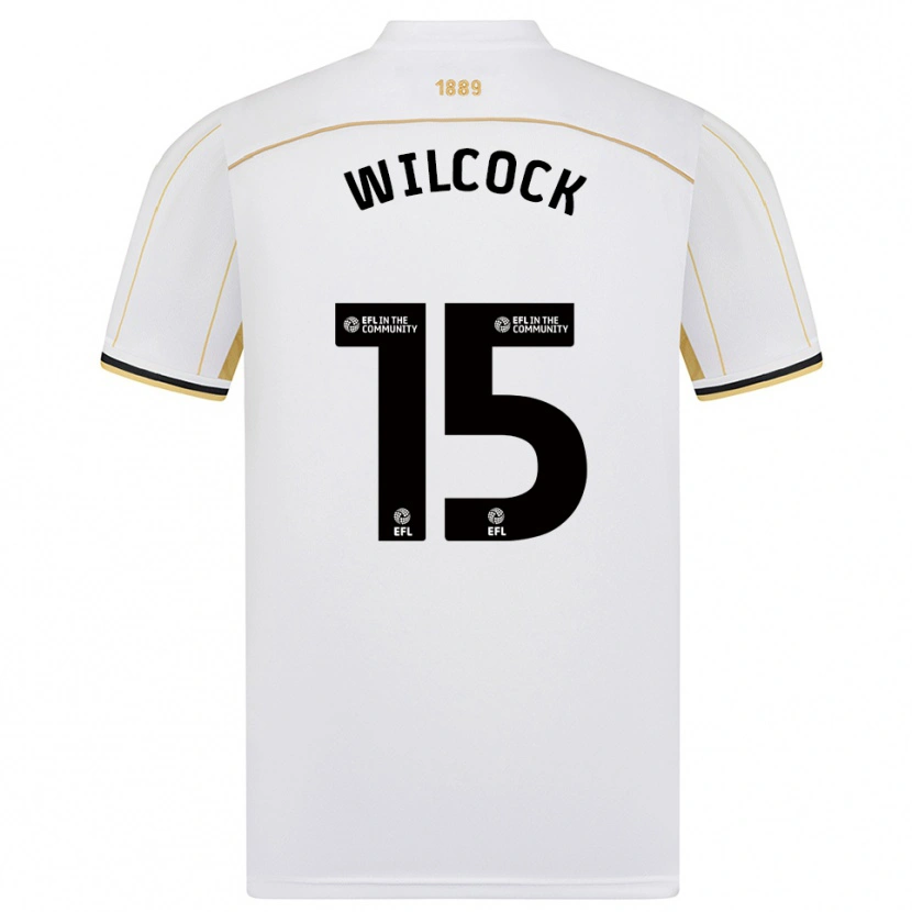 Danxen Herren Tamara Wilcock #15 Weiß Gold Auswärtstrikot Trikot 2025/26 T-Shirt
