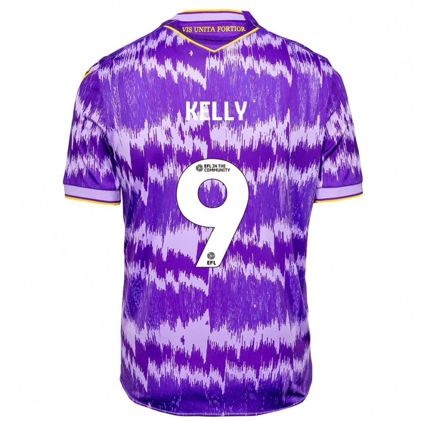 Danxen Herren Isreal Kelly #9 Lila Gelb Auswärtstrikot Trikot 2025/26 T-Shirt