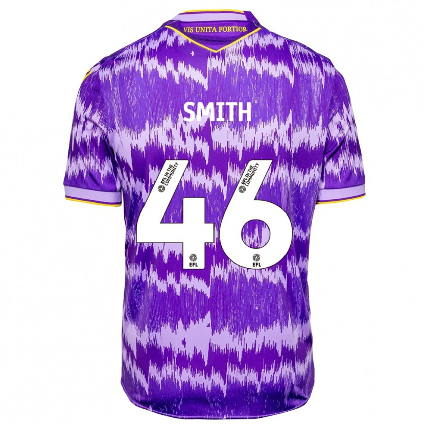Danxen Herren William Smith #46 Lila Gelb Auswärtstrikot Trikot 2025/26 T-Shirt