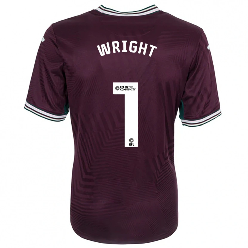 Danxen Herren Tom Wright #1 Rostrot Weiß Auswärtstrikot Trikot 2025/26 T-Shirt