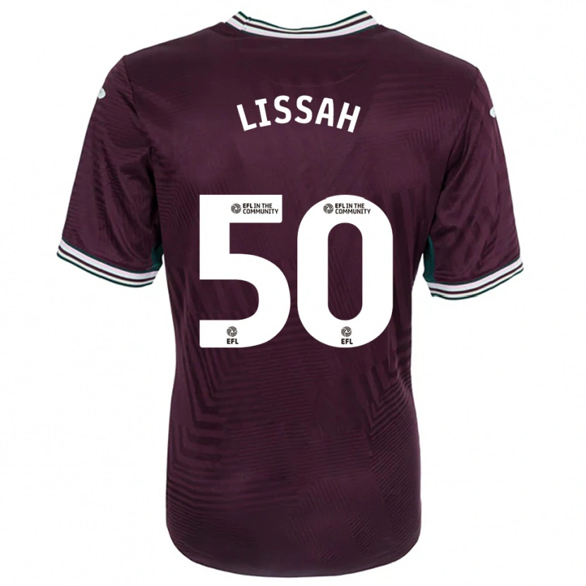 Danxen Herren Filip Lissah #50 Rostrot Weiß Auswärtstrikot Trikot 2025/26 T-Shirt