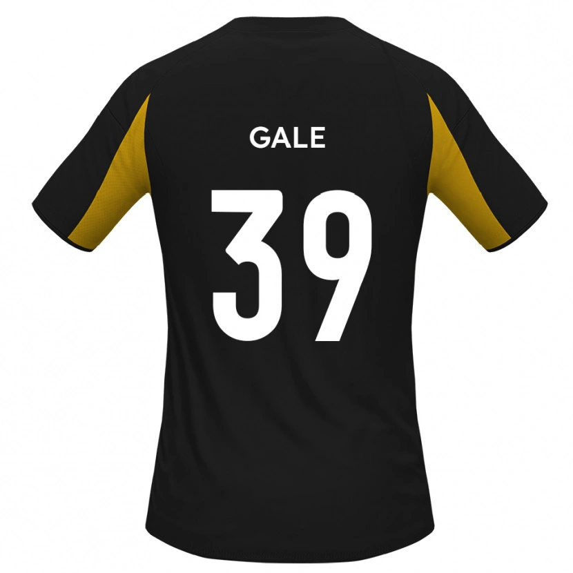 Danxen Herren James Gale #39 Schwarz Gelb Auswärtstrikot Trikot 2025/26 T-Shirt