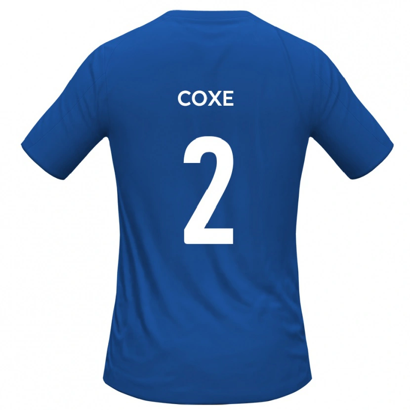 Danxen Herren Cameron Coxe #2 Himmelblau Auswärtstrikot Trikot 2025/26 T-Shirt