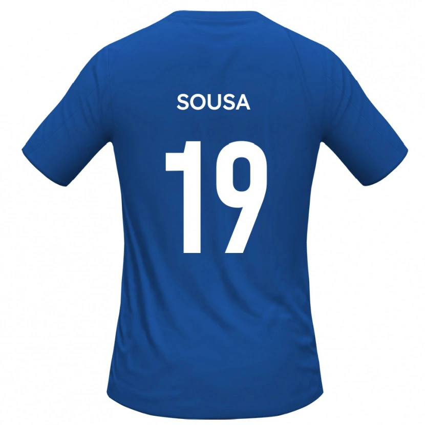 Danxen Herren Érico Sousa #19 Himmelblau Auswärtstrikot Trikot 2025/26 T-Shirt