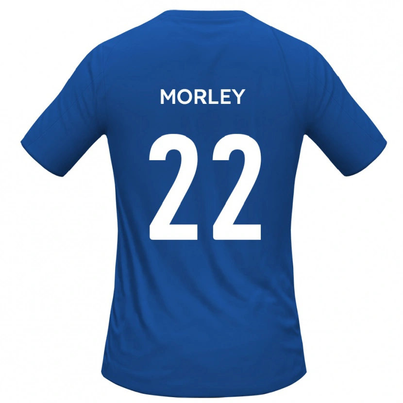 Danxen Herren Adam Morley #22 Himmelblau Auswärtstrikot Trikot 2025/26 T-Shirt