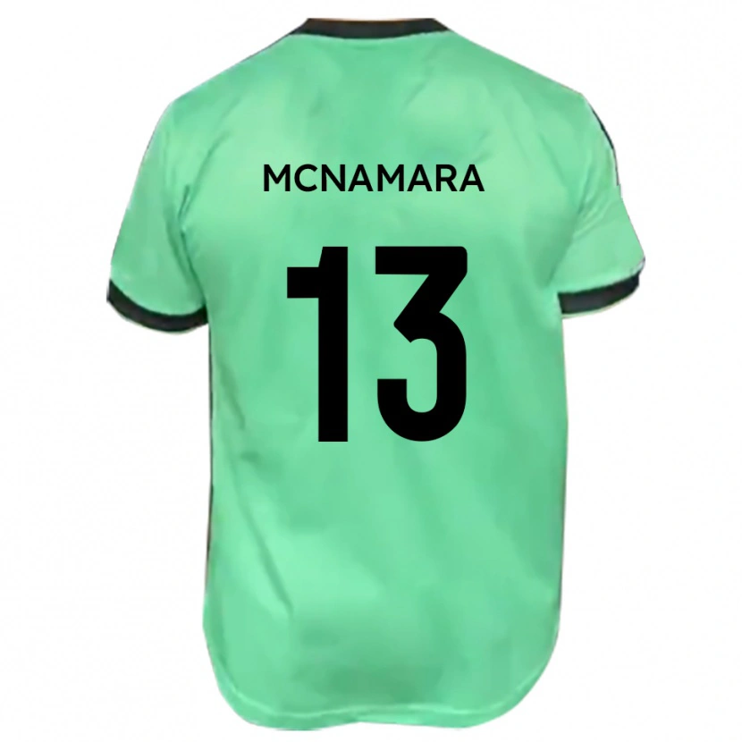Danxen Herren Josh Mcnamara #13 Türkis Schwarz Auswärtstrikot Trikot 2025/26 T-Shirt