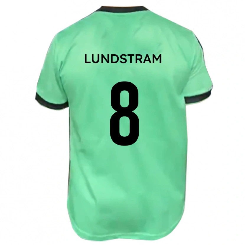 Danxen Herren Josh Lundstram #8 Türkis Schwarz Auswärtstrikot Trikot 2025/26 T-Shirt