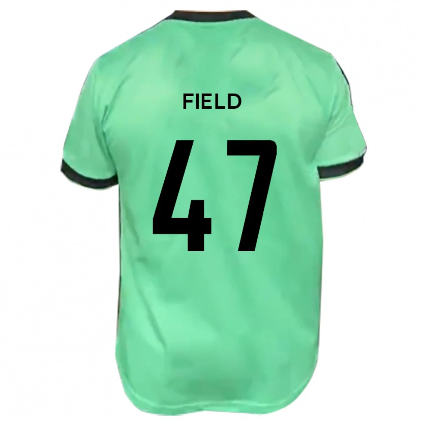 Danxen Herren Tyler Field #47 Türkis Schwarz Auswärtstrikot Trikot 2025/26 T-Shirt
