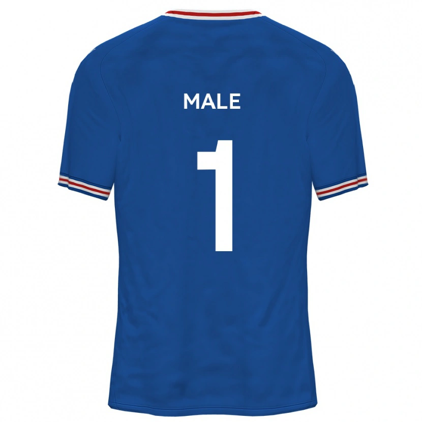 Danxen Herren Harrison Male #1 Dodger Blau Auswärtstrikot Trikot 2025/26 T-Shirt