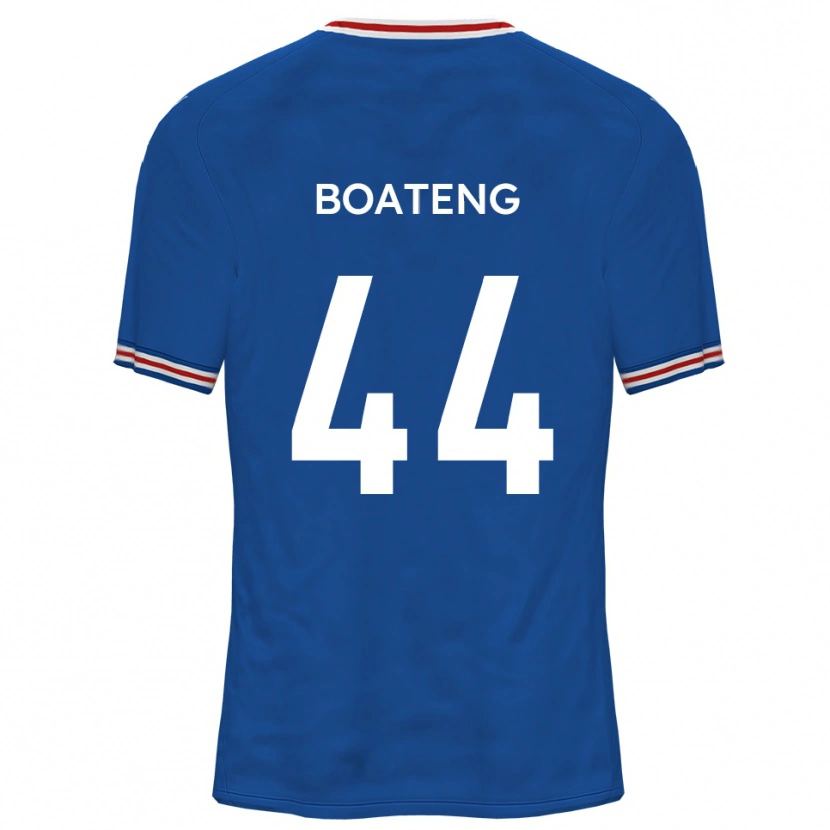 Danxen Herren Hiram Boateng #44 Dodger Blau Auswärtstrikot Trikot 2025/26 T-Shirt