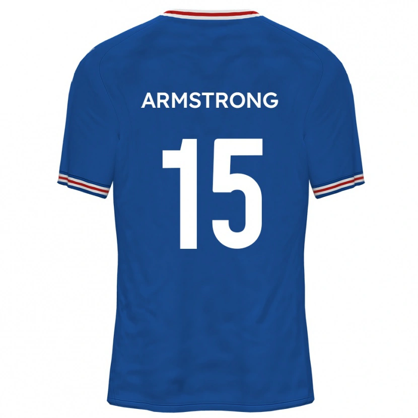 Danxen Herren Marvin Armstrong #15 Dodger Blau Auswärtstrikot Trikot 2025/26 T-Shirt