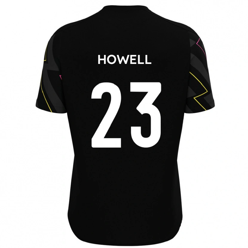 Danxen Herren Finn Howell #23 Schwarz Grau Auswärtstrikot Trikot 2025/26 T-Shirt