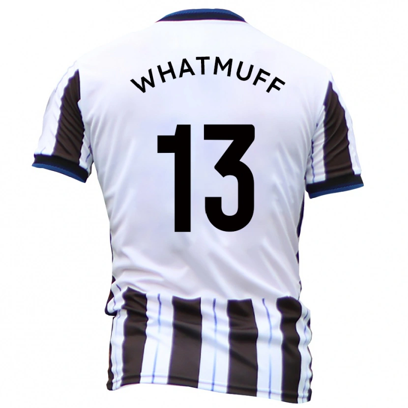 Danxen Herren Oliver Whatmuff #13 Weiß Schwarz Auswärtstrikot Trikot 2025/26 T-Shirt