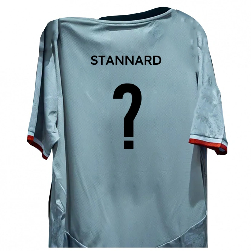 Danxen Herren Anya Stannard #0 Weiß Schwarz Auswärtstrikot Trikot 2025/26 T-Shirt