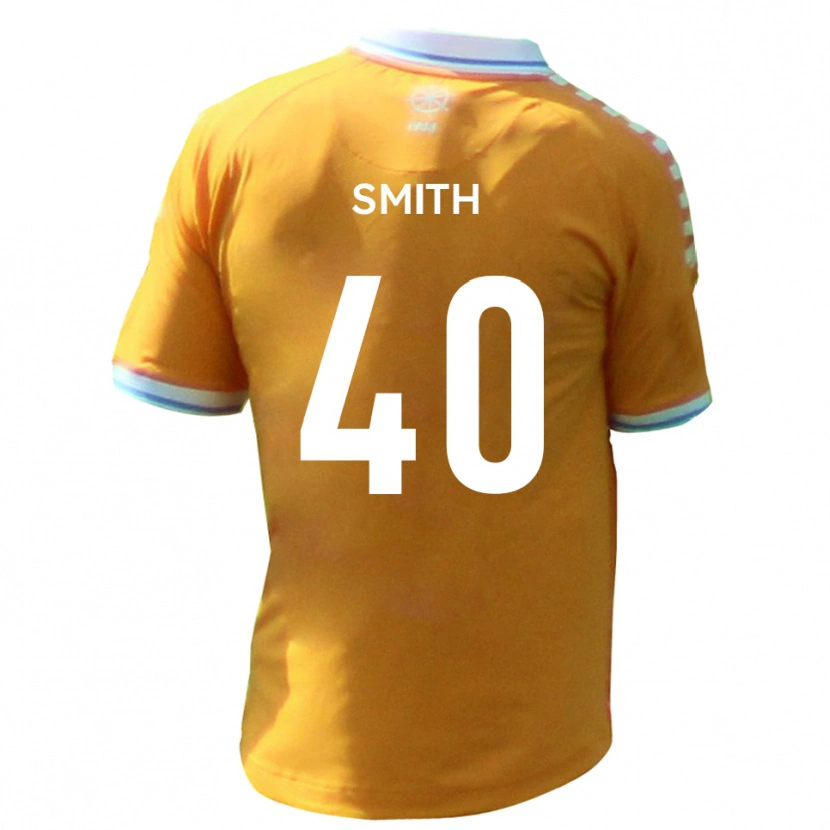 Danxen Herren Adam Smith #40 Gelb Blau Auswärtstrikot Trikot 2025/26 T-Shirt