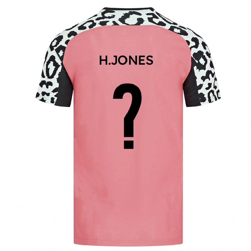 Danxen Herren Hattie Jones #0 Pink Schwarz Auswärtstrikot Trikot 2025/26 T-Shirt