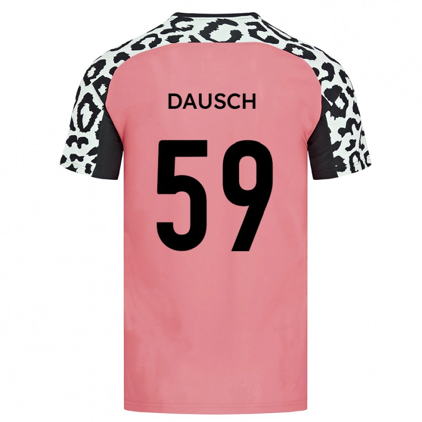 Danxen Herren Aidan Dausch #59 Pink Schwarz Auswärtstrikot Trikot 2025/26 T-Shirt