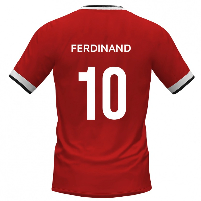 Danxen Herren Kane Ferdinand #10 Weiß Schwarz Auswärtstrikot Trikot 2025/26 T-Shirt