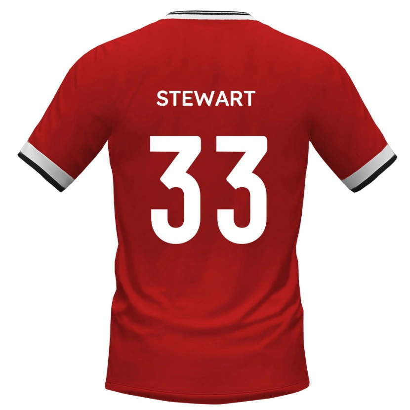 Danxen Herren Noah Stewart #33 Weiß Schwarz Auswärtstrikot Trikot 2025/26 T-Shirt