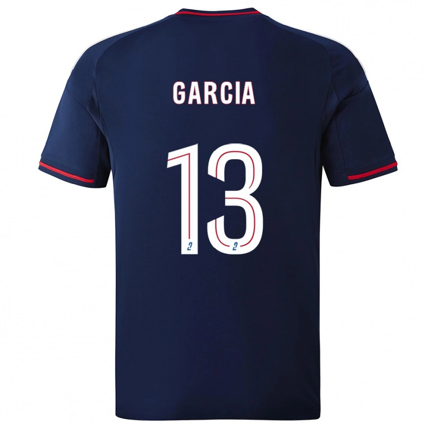 Danxen Herren Angel Garcia #13 Marine Rot Auswärtstrikot Trikot 2025/26 T-Shirt