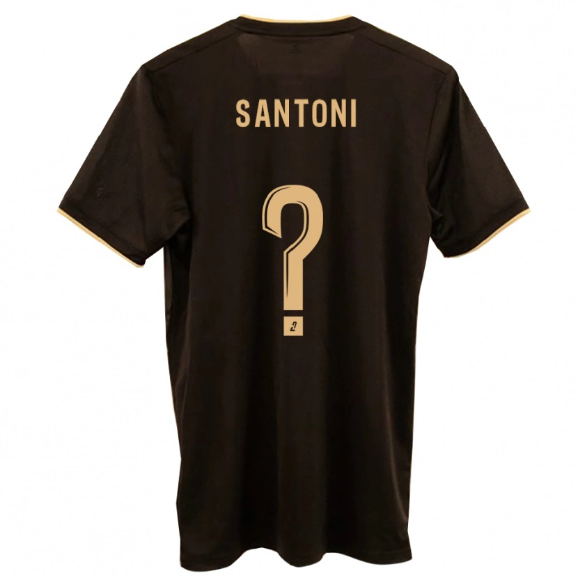 Danxen Herren Pierre Santoni #0 Blau Rot Auswärtstrikot Trikot 2025/26 T-Shirt