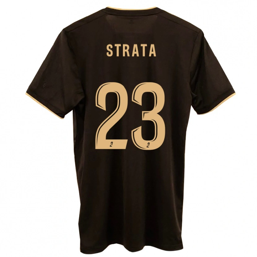 Danxen Herren Tony Strata #23 Blau Rot Auswärtstrikot Trikot 2025/26 T-Shirt