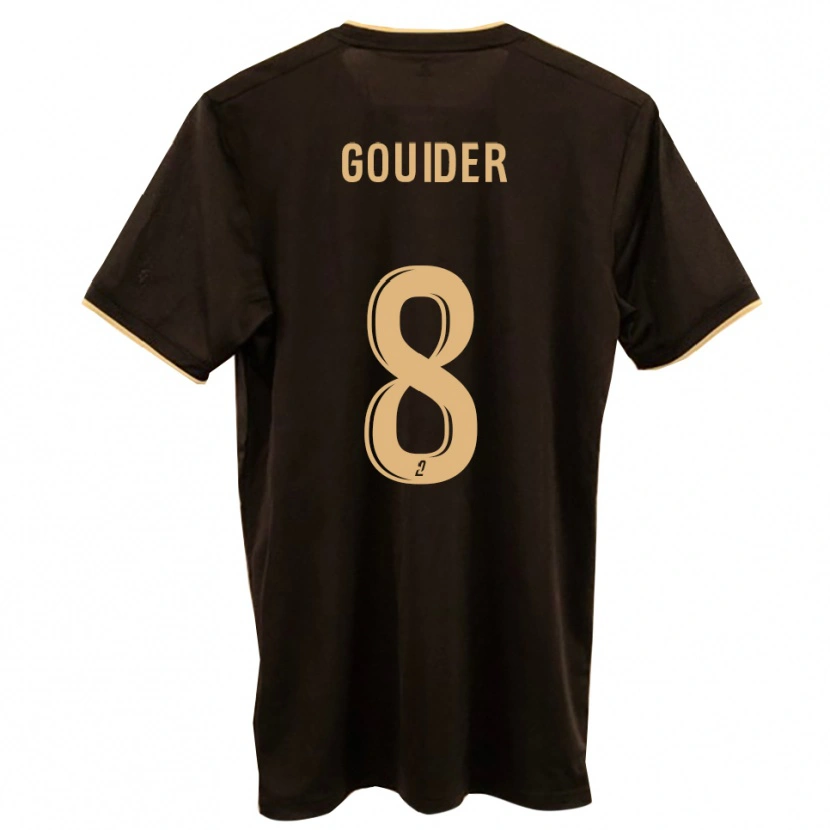 Danxen Herren Yanis Gouider #8 Blau Rot Auswärtstrikot Trikot 2025/26 T-Shirt