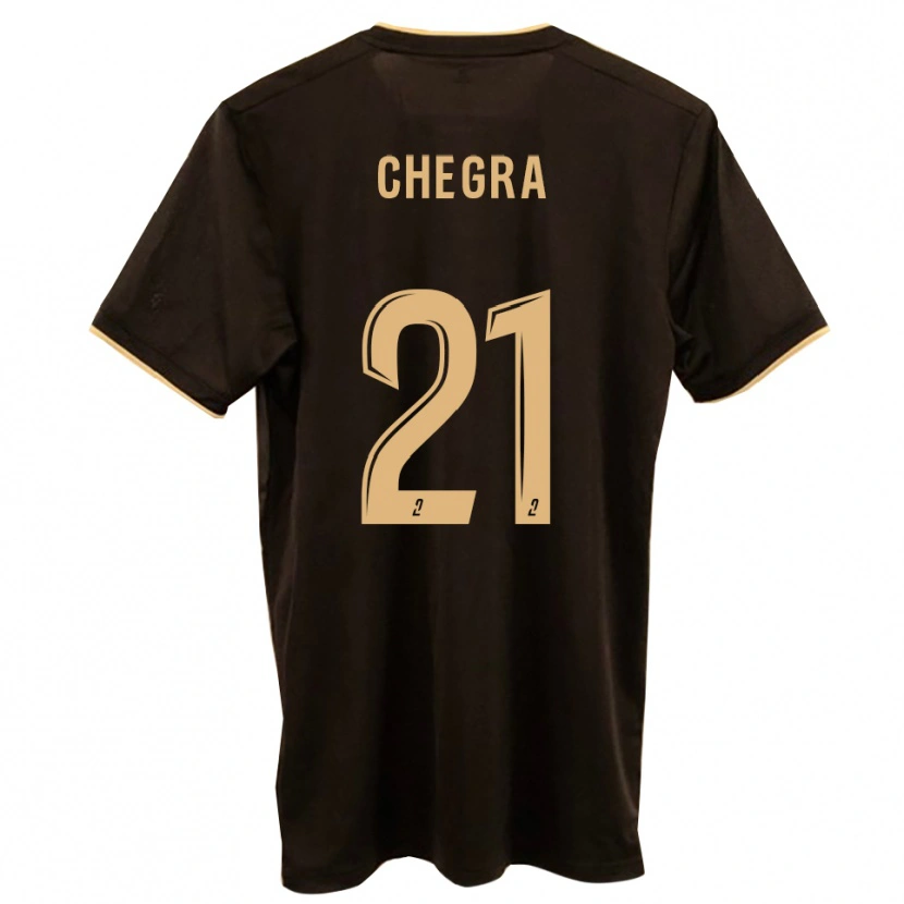 Danxen Herren Ivane Chegra #21 Blau Rot Auswärtstrikot Trikot 2025/26 T-Shirt