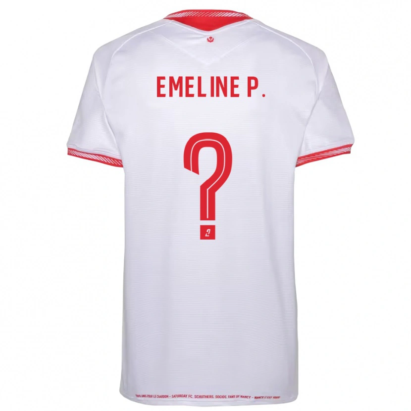 Danxen Herren Emeline Poirel #0 Schwarz Rot Auswärtstrikot Trikot 2025/26 T-Shirt