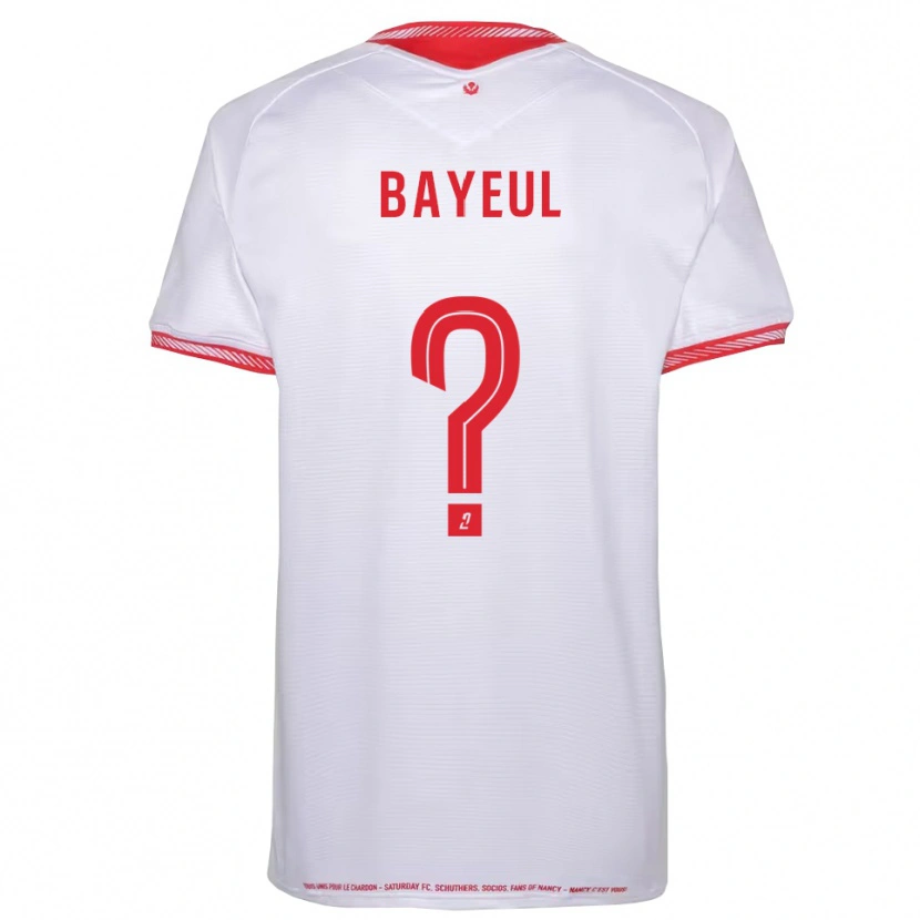 Danxen Herren Ludivine Bayeul #0 Schwarz Rot Auswärtstrikot Trikot 2025/26 T-Shirt