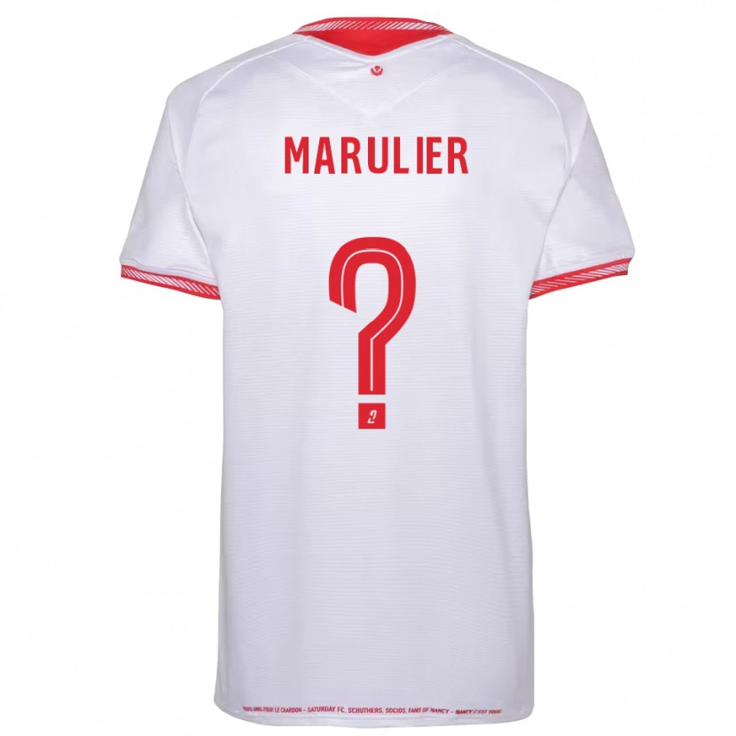 Danxen Herren Manon Marulier #0 Schwarz Rot Auswärtstrikot Trikot 2025/26 T-Shirt