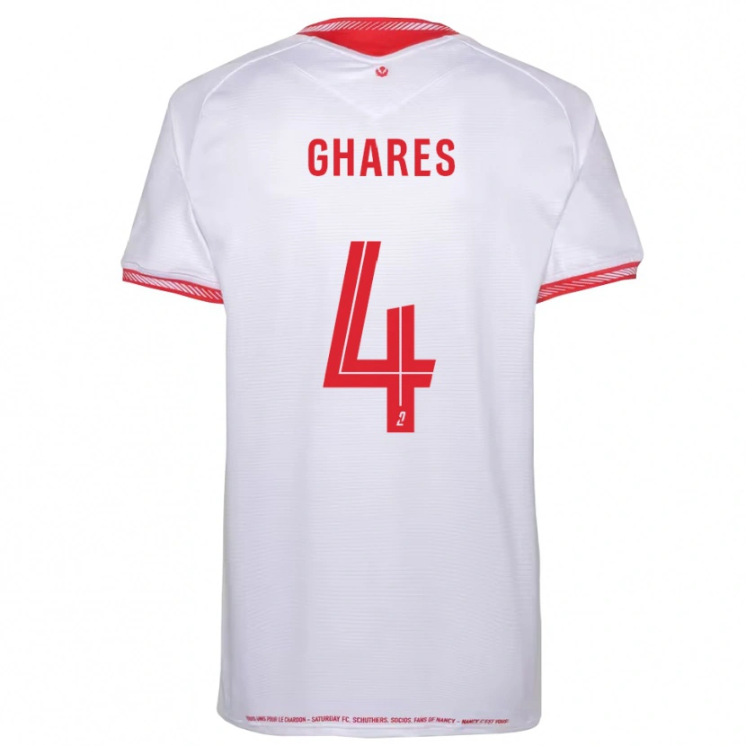 Danxen Herren Haïssam Ghares #4 Schwarz Rot Auswärtstrikot Trikot 2025/26 T-Shirt