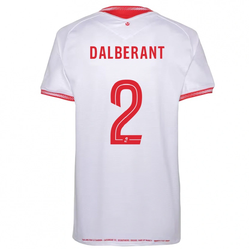 Danxen Herren Jean-Michel Dalberant #2 Schwarz Rot Auswärtstrikot Trikot 2025/26 T-Shirt
