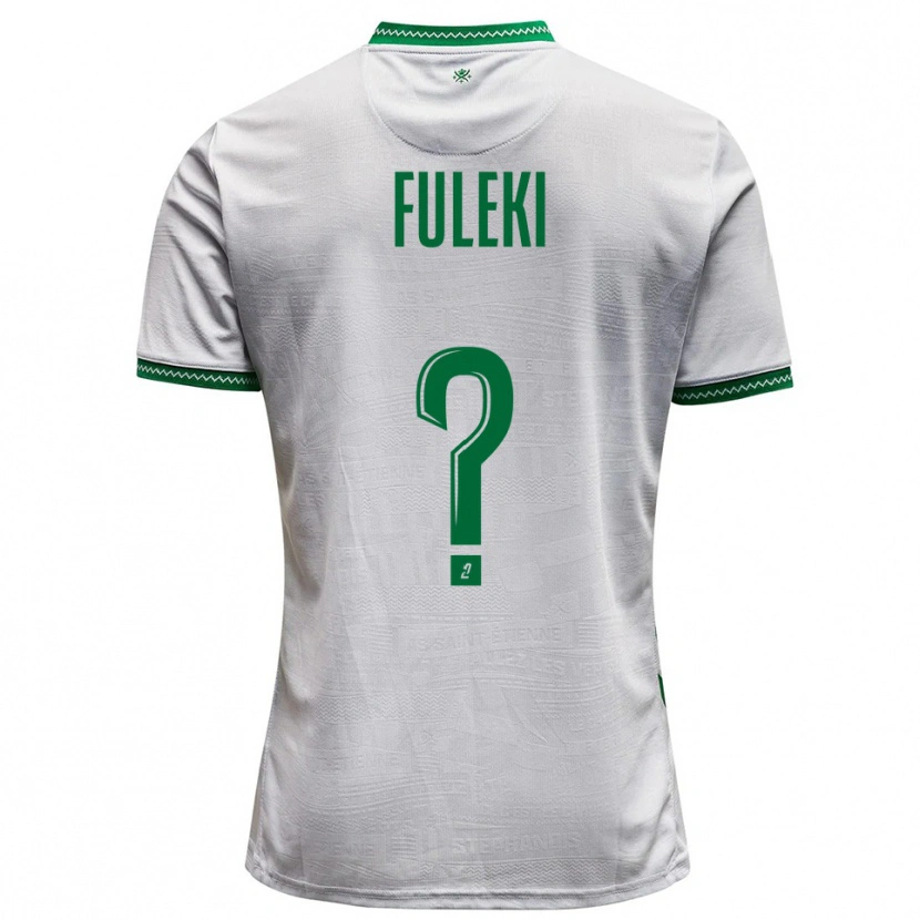 Danxen Herren Samuel Fuleki #0 Weiß Grün Auswärtstrikot Trikot 2025/26 T-Shirt