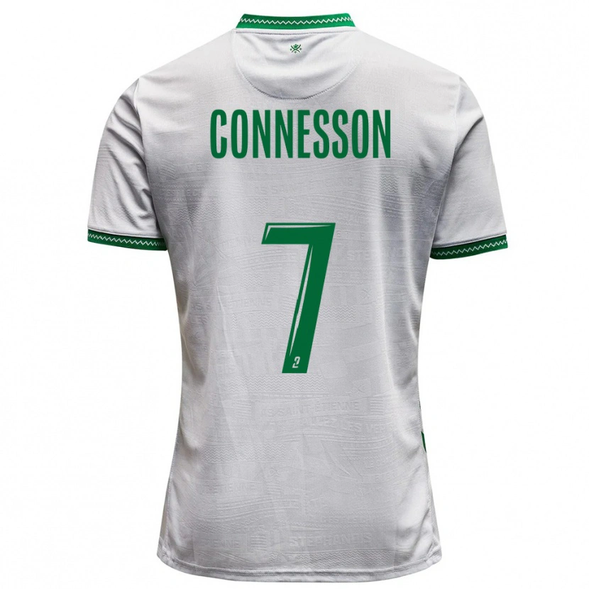 Danxen Herren Adèle Connesson #7 Weiß Grün Auswärtstrikot Trikot 2025/26 T-Shirt