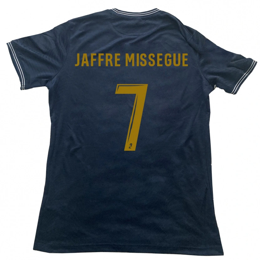 Danxen Herren Lenny Jaffre Missegue #7 Marine Gold Auswärtstrikot Trikot 2025/26 T-Shirt