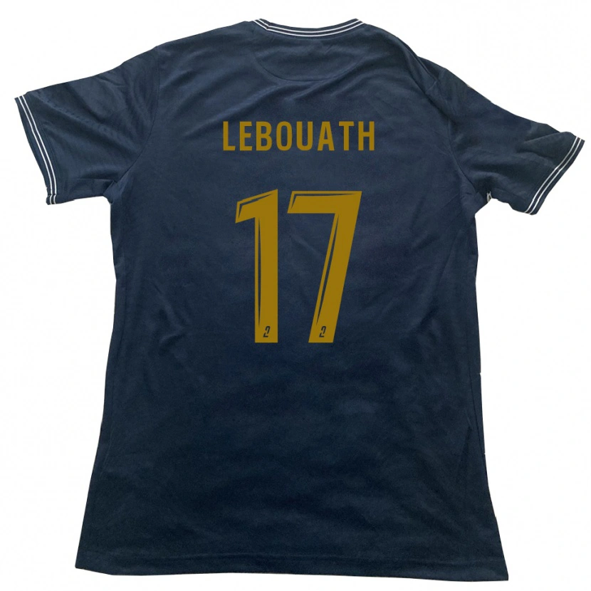 Danxen Herren Salif Lebouath #17 Marine Gold Auswärtstrikot Trikot 2025/26 T-Shirt