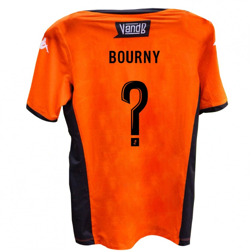 Danxen Herren Firmin Bourny #0 Weiß Schwarz Auswärtstrikot Trikot 2025/26 T-Shirt