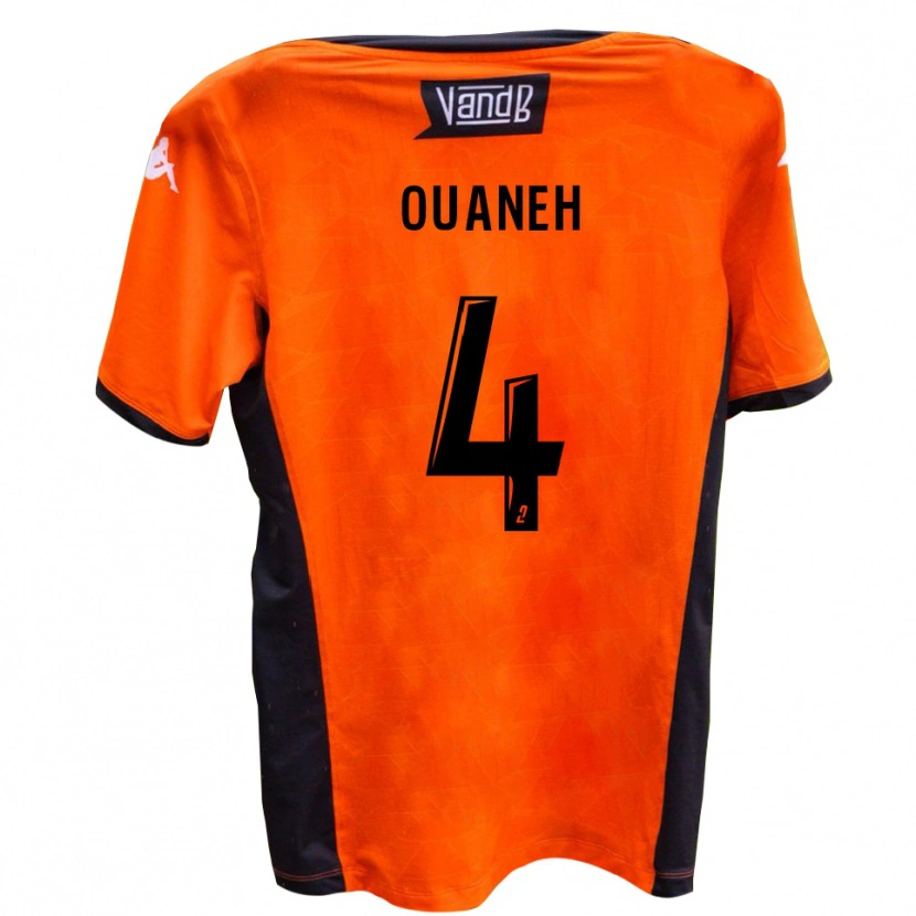 Danxen Herren Peter Ouaneh #4 Weiß Schwarz Auswärtstrikot Trikot 2025/26 T-Shirt