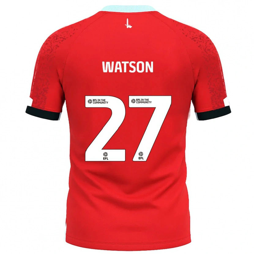 Danxen Damen Tennai Watson #27 Rot Weiß Heimtrikot Trikot 2025/26 T-Shirt