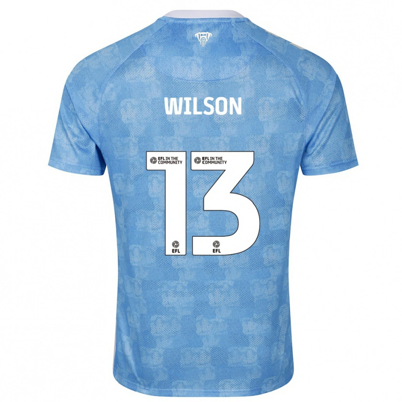 Danxen Damen Ben Wilson #13 Himmelblau Weiß Heimtrikot Trikot 2025/26 T-Shirt
