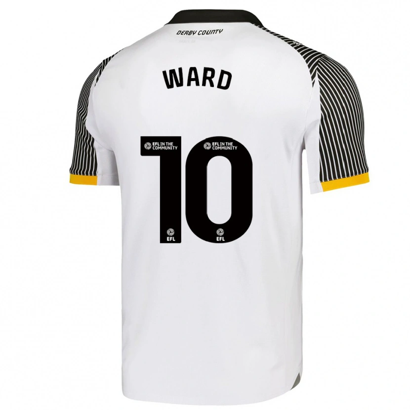 Danxen Damen Hannah Ward #10 Weiß Schwarz Heimtrikot Trikot 2025/26 T-Shirt