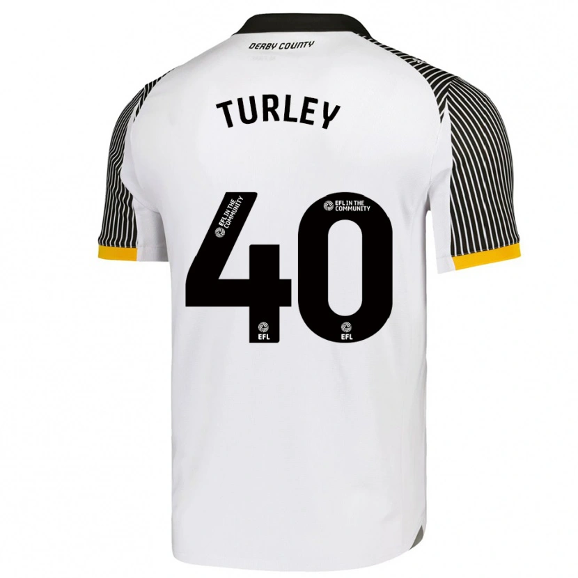 Danxen Damen Freddie Turley #40 Weiß Schwarz Heimtrikot Trikot 2025/26 T-Shirt